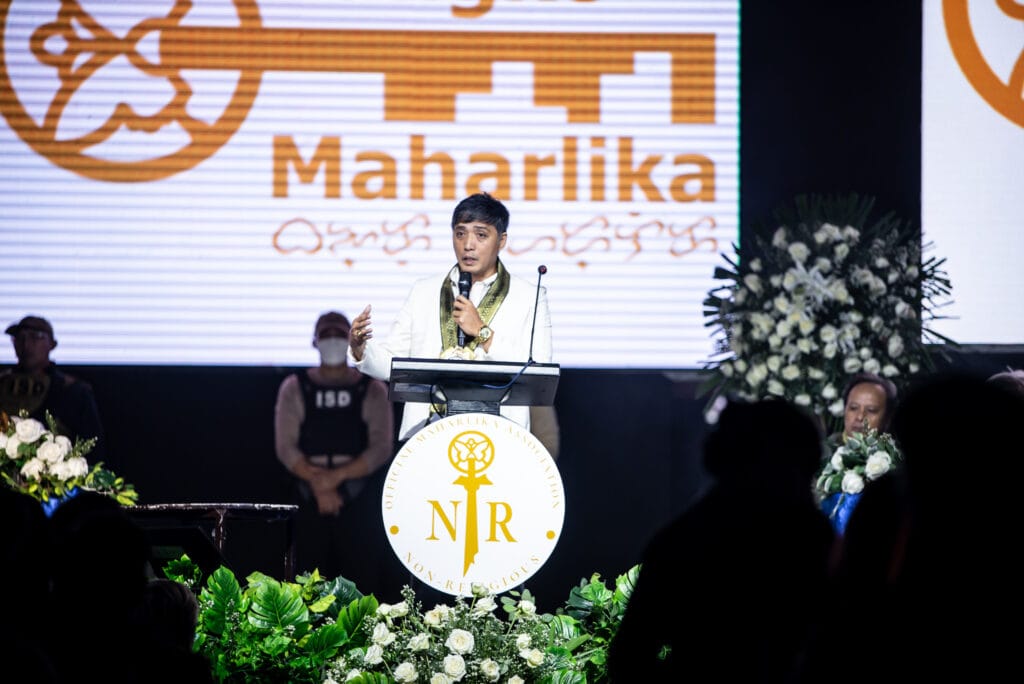 Sherwin Yanzy Enriquez at the NIFA UBI Crypto Reward Ceremony from Bangko Maharlika